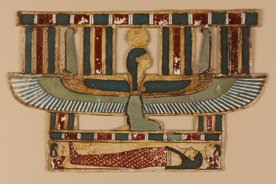 Cartonnage Applique, 305 př. n. l. -395 n. l. (plátno, gesso) od Egyptian Egyptian