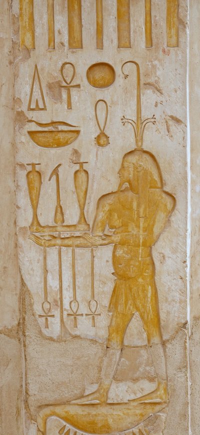 Pohřební chrám Hatšepsut, Deir el Bahari od Egyptian Egyptian