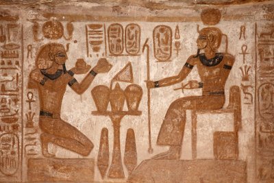 Velký chrám v Abú Simbelu od Egyptian Egyptian