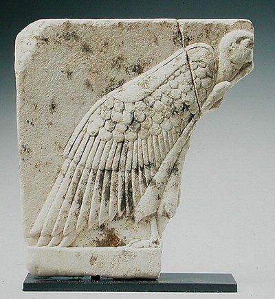 Reliéf zobrazující supa (vápenec) od Egyptian Ptolemaic Period