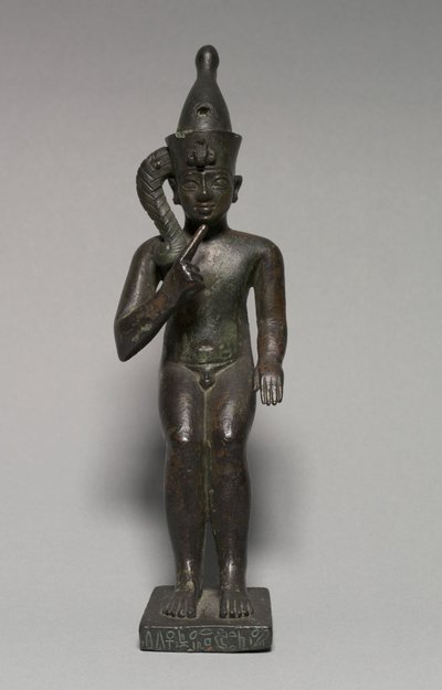 Soška Harpokrata, 304-30 př.nl od Egyptian Ptolemaic Period