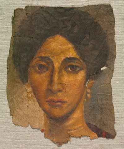 Pohřební portrét ženy, c.138-192 od Egyptian School