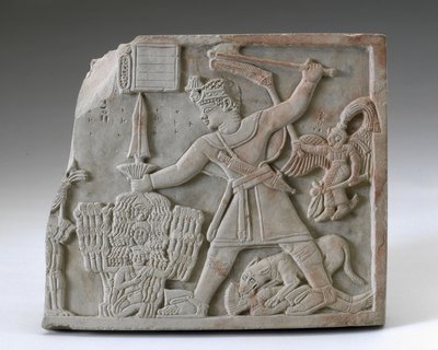 Princ Arikankharer zabíjí své nepřátele, Meroe od Egyptian School