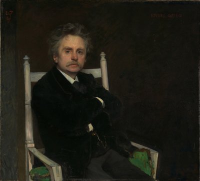Portrét Edvarda Griega 1843-1907, 1891. od Hjalmer Eilif Emanuel Peterssen