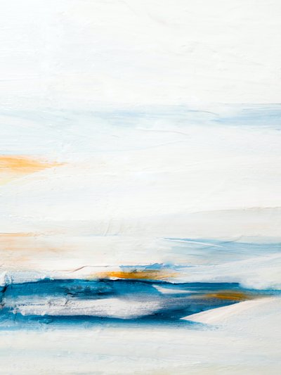 Abstrakt Horizon Gold od Ejaaz Haniff