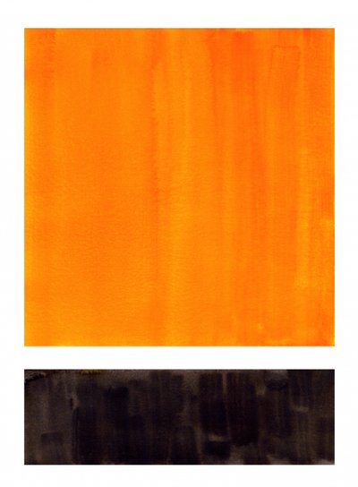 Abstrakt k dílu „Warm Horizon“ od Ejaaz Haniff