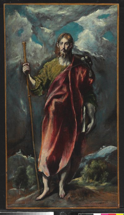 Svatý Jakub Větší (olej na plátně) od El Greco