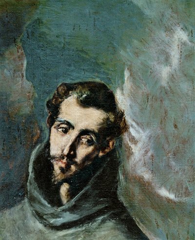 Svatý Bernardýn ze Sieny (obraz) od El (1541-1614) Greco