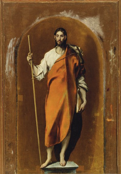 Svatý Jakub, apoštol a poutník (malba na plátně) od El (1541-1614) Greco