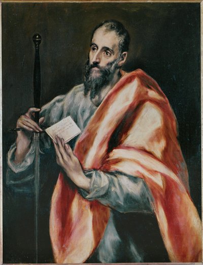 Svatý Pavel, apoštol (malba na plátně) od El (1541-1614) Greco