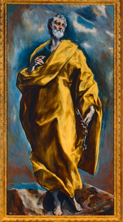 Svatý Petr (obraz) od El (1541-1614) Greco