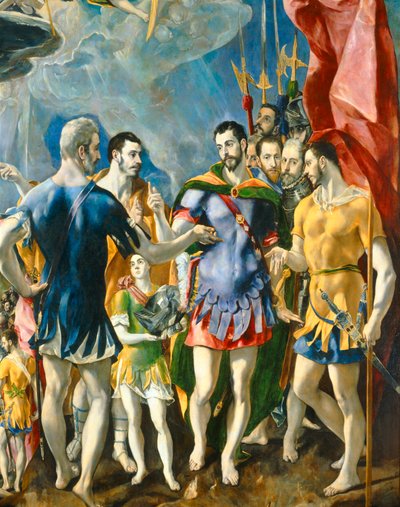 Thébská legie od El (1541-1614) Greco