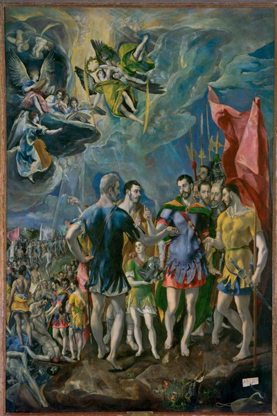 Umučení svatého Mauritia (malba na plátně) od El (1541-1614) Greco