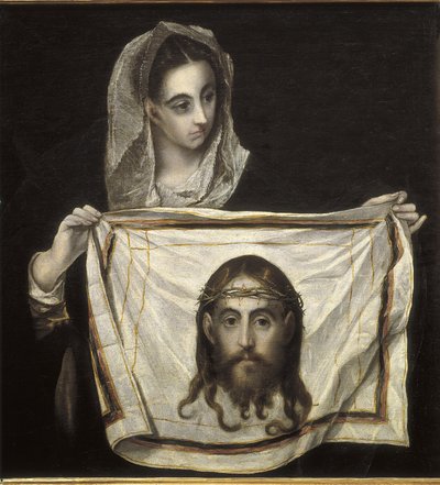 Svatá Veronika a závoj od El Greco