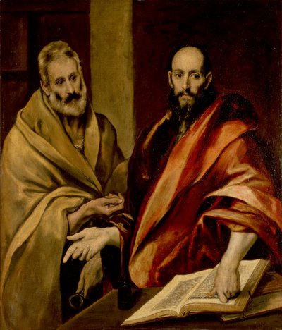 Apoštolové Petr a Pavel od El Greco