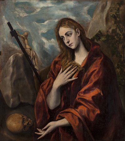 Kající magdalena od El Greco