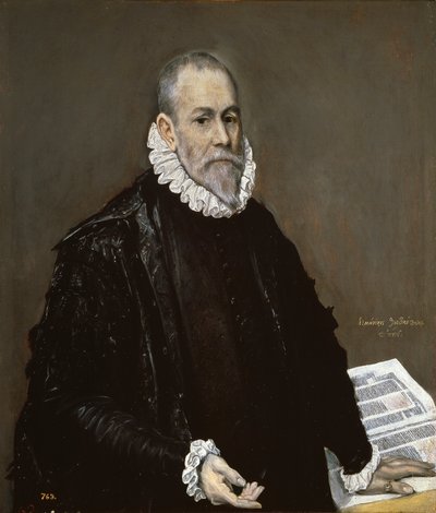 Portrét doktora Rodriga de la Fuente (El Médico) od El Greco