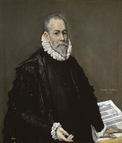 Portrét lékaře, 1582-1585 od El Greco