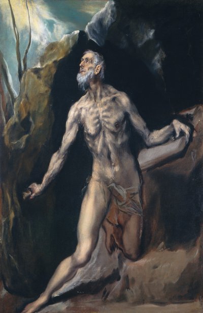 Svatý Jeroným od El Greco