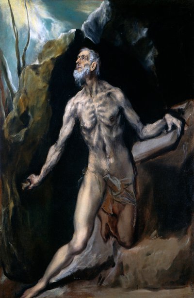 Svatý Jeroným od El Greco