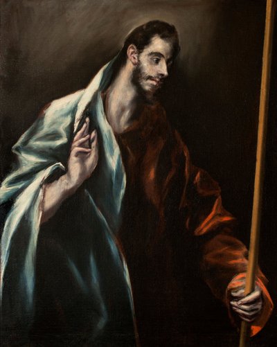 Svatý apoštol Tomáš od El Greco