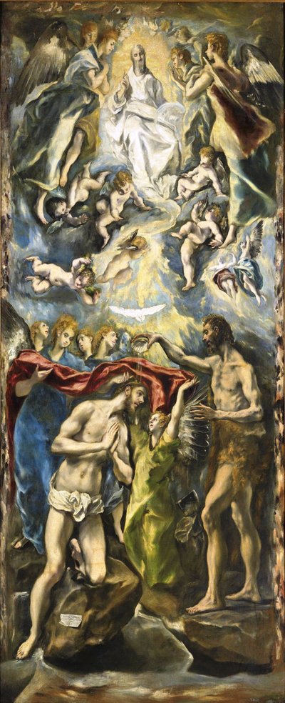 Kristův křest

































" od El Greco