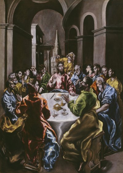 Slavnost v domě Šimona, 1608-14 od El Greco