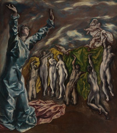 The Vision of Saint John, ca. 1608-14. od El Greco