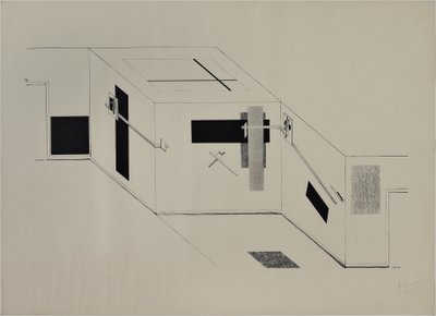 Kestnermappe Proun, Rob. Levnis and Chapman GmbH Hannover -6 od Eliezer Markowich Lissitzky