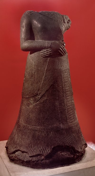 Socha Napirasu, manželky elamského krále Untash-Napirisha, asi 1340-1300 př.nl (bronz a měď) od Elamite