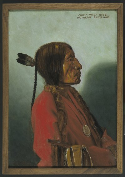 Náčelník Wolf-Robe od Elbridge Ayer Burbank