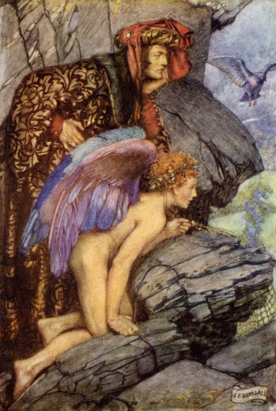 Lehká žena (barva lito) od Eleanor Fortescue-Brickdale