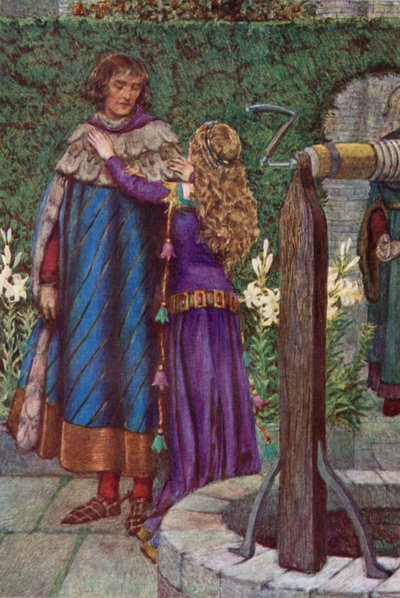 Elaine (barva lito) od Eleanor Fortescue Brickdale