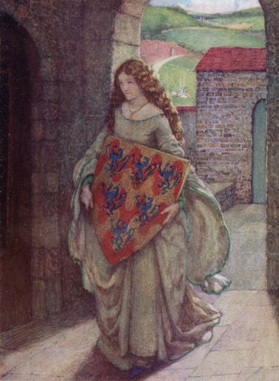 Elaine (barva lito) od Eleanor Fortescue Brickdale