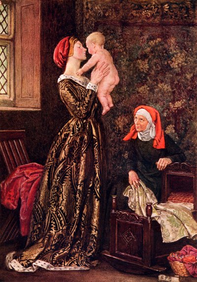 Ilustrace k básni The Noble Nature od Jonsona z knihy „Palgrave