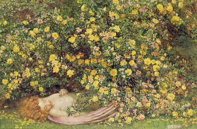 Červen je mrtvý (akvarel na papíře) od Eleanor Fortescue-Brickdale