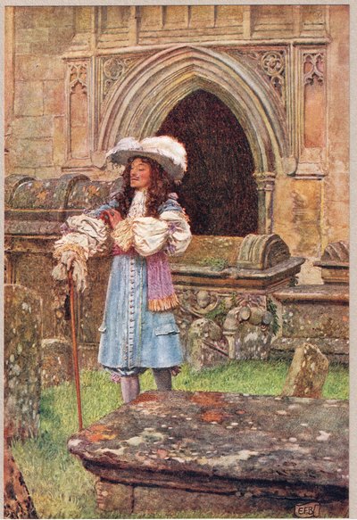 The Way of Life, ilustrace z „Knihy starých anglických písní a balad“, vydané nakladatelstvím Hodder a Stoughton, kolem roku 1910 (barevné lito) od Eleanor Fortescue Brickdale