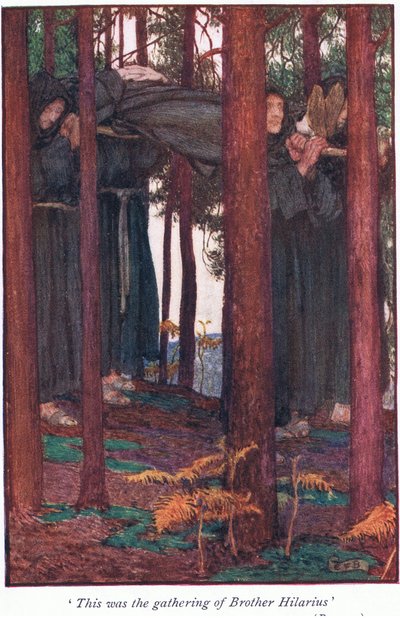Bylo to shromáždění bratra Hilaria od Eleanor Fortescue Brickdale