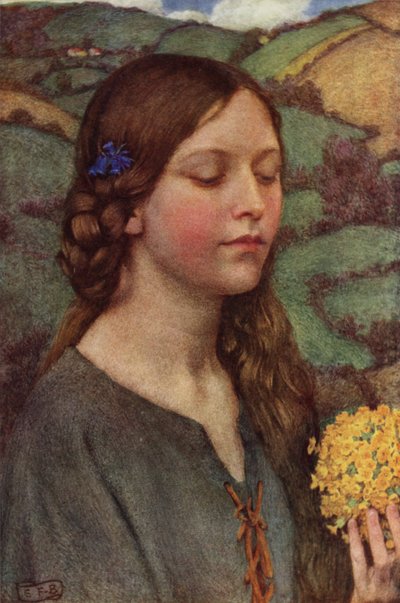 Kdo je Silvia? Co je ona, že ji všichni naši swai chválí? (barva lito) od Eleanor Fortescue Brickdale