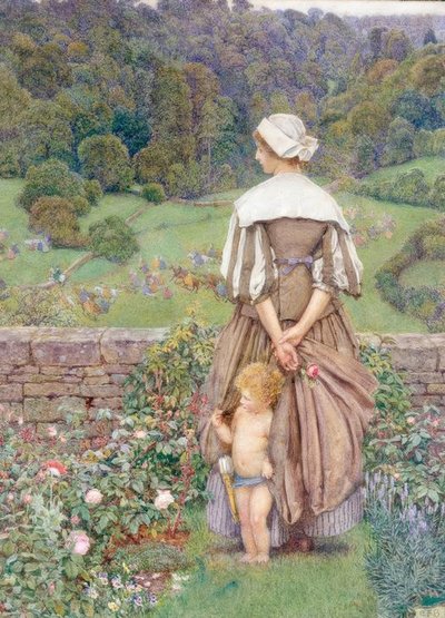 Odstín a pláč po Amorovi od Eleanor Fortescue-Brickdale