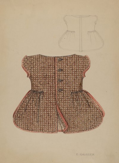 Dívčí Pinafore od Eleanor Gausser