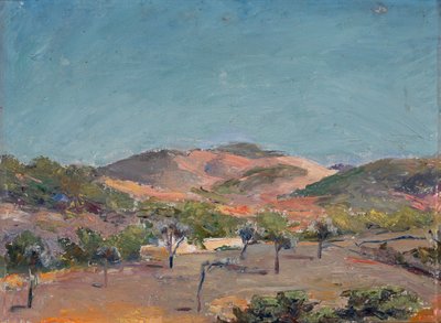 Hill with Trees, n.d. od Eleanor Harris