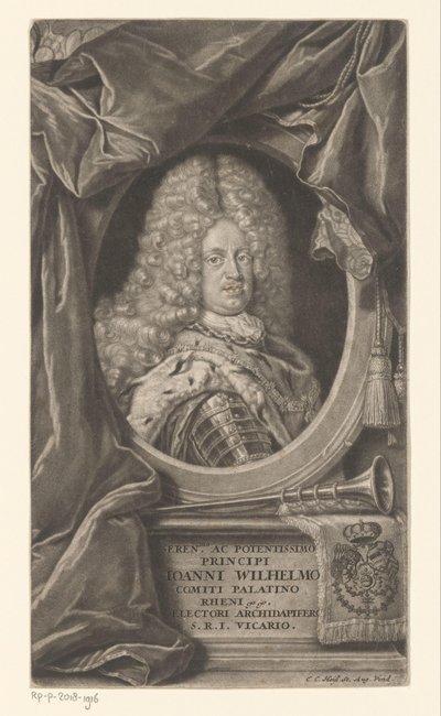 Portrét Johanna Wilhelma od Elias Christopf Heiss
