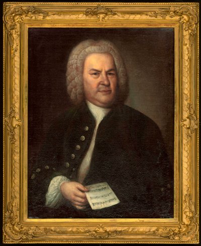 Portrét Johanna Sebastiana Bacha od Elias Gottleib Haussmann