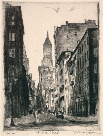 William Street od Elias M. Grossman