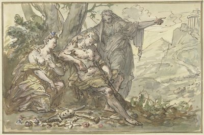 Herkules na křižovatce od Elias van Nijmegen