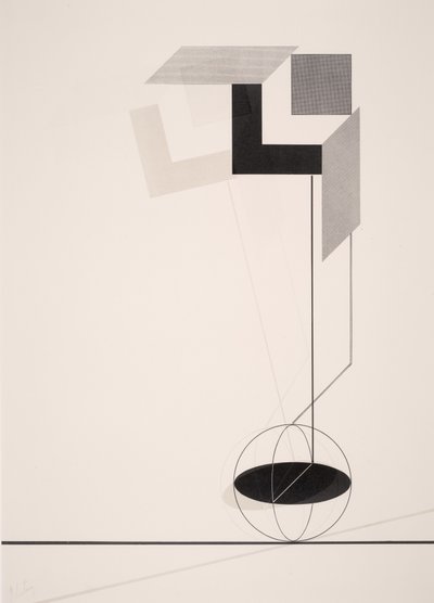 Bez názvu, 1923 od Eliezer Markowich Lissitzky