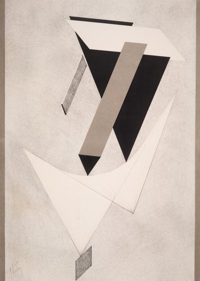 Nepojmenovaná od Eliezer Markowich Lissitzky