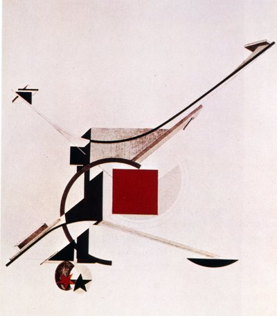 Vítězství nad Sluncem od Eliezer Markowich Lissitzky