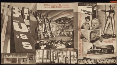SSSR. Katalog sovětského pavilonu na Mezinárodní tiskové výstavě v Kolíně nad Rýnem, 1928 od Eliezer Markowich Lissitzky
